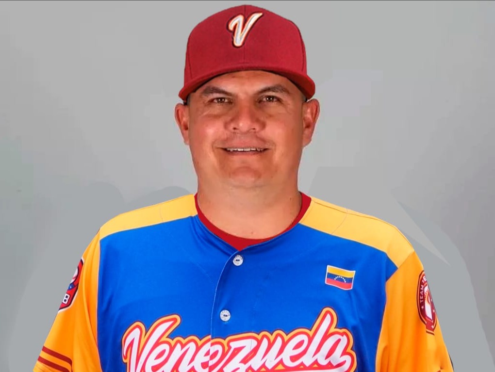 Omar López con la selección de Venezuela
