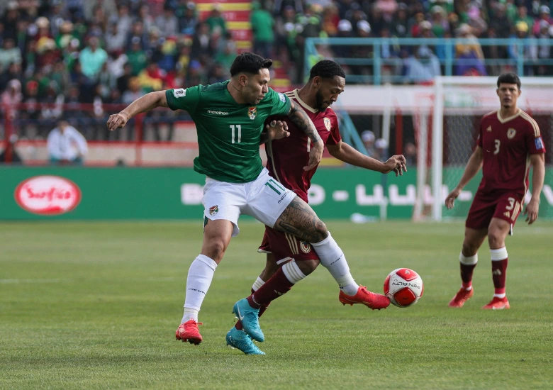 Venezuela frente a Bolivia en El Alto