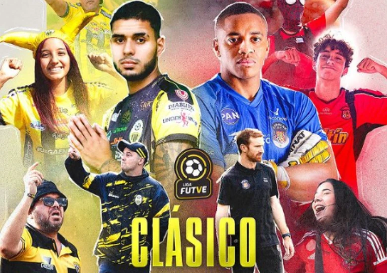 Clásico venezolano entre Caracas FC y Dvo Táchira