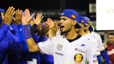 Magallanes celebrando