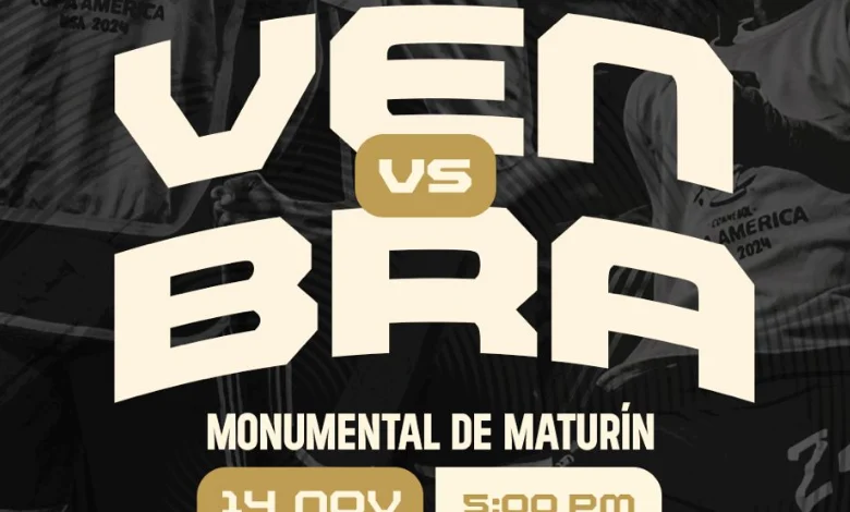 Precio de las entradas Venezuela vs Brasil