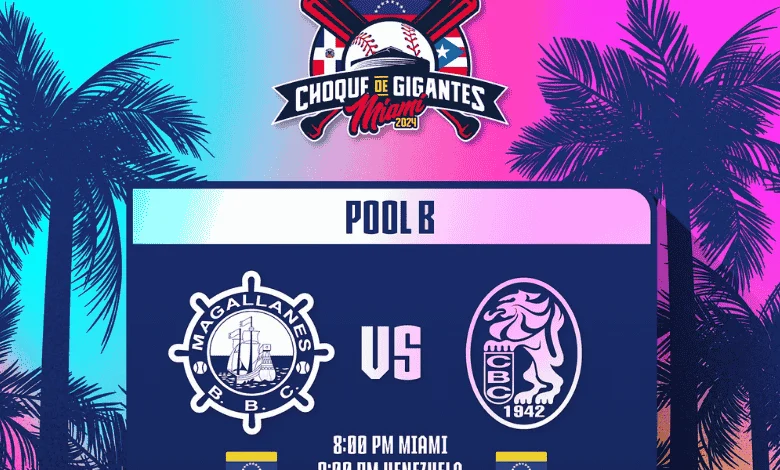 Leones y Magallanes listos para el Choque de Gigantes 2024 en Miami