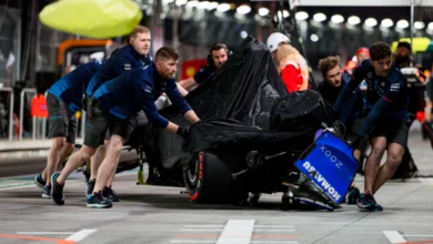 ¡TEERIBLE!: Franco Colapinto sufrió accidente en la clasificación del GP de Las Vegas