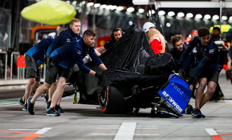 ¡TEERIBLE!: Franco Colapinto sufrió accidente en la clasificación del GP de Las Vegas