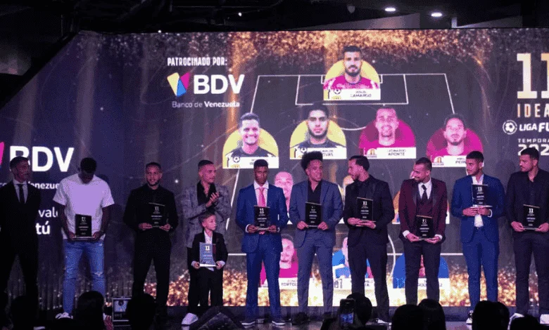 Liga FUTVE celebró su gala anual y premió a los mejores de 2024