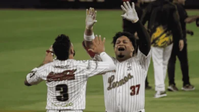 Leones del Caracas vapuleó a las Águilas del Zulia en el Monumental