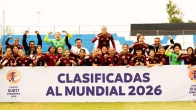 Vinotinto Femenina Sub 17
