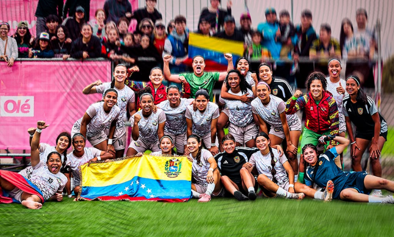 Vinotinto femenina sub-20
